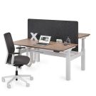 Flexaro scheidingswand voor bench