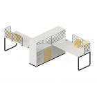 bureau-kast dubbelzijdig play&work