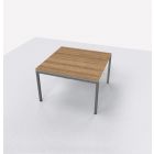 Vierkante vergadertafel 120x120cm