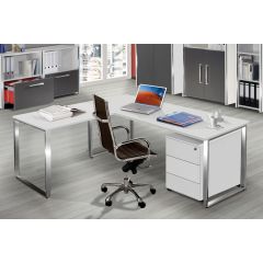 Aveo bureautafel ringpoot