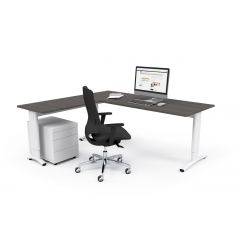 Entrada bureau L-opstelling