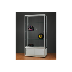 vitrinekast 100 cm met onderkast