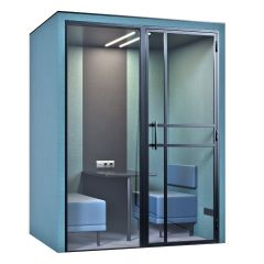 Akoestische overlegruimte Hallo 3 personen
