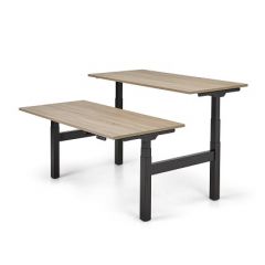 Elektrisch verstelbaar duo bureau Adapta