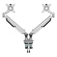 Dubbele monitorarm incl USB poorten