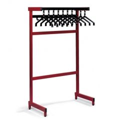 Garderoberek met kleerhangers