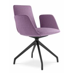 Stoel Harmony Modern 870 zwarte piramide poot