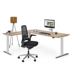 Elektrisch verstelbaar zit-sta hoekbureau Flex (2026)