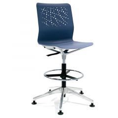 Loketstoel Actiu Urban blauw