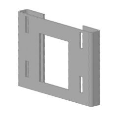 Kabelgoot koppelstuk 13 x 0,9 x 15 cm