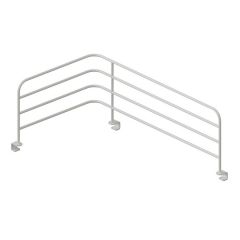 metalen hoekrek 27 cm hoog