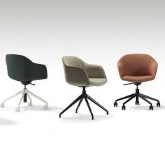 Vergaderstoel Milos Shell