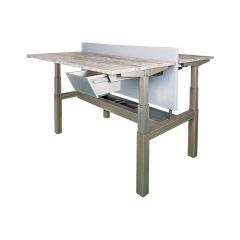 Elektrisch verstelbaar bench bureau Nelson