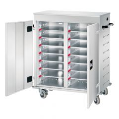 Laptop trolley 16 vakken