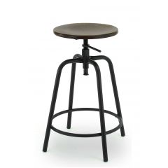 Kruk vintage Spider zithoogte 57-65 cm