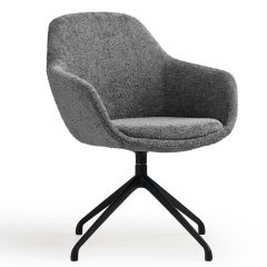 Vergaderstoel Linoa grijs