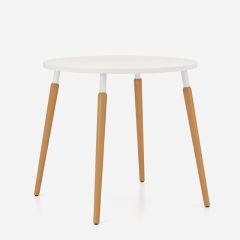 Tafel Tauko rond hout