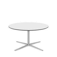 Tafel collectie hoogte 45 cm onderstel gepolijst aluminium