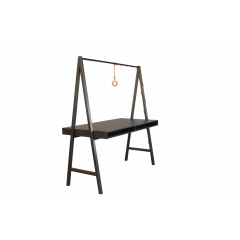 Statafel Mercado met verlichting en ruimte onder tafelblad