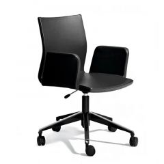 Vergaderstoel UMA met wielen