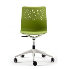 vergaderstoel urban block met wielen