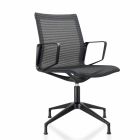 Vergaderstoel Luxe Mesh zwart