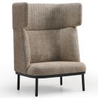 Akoestische bank 1 persoon Caldera beige