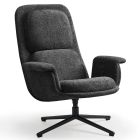 Fauteuil Velora zwart