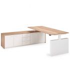 Flex 3+ wang bureau met opbergruimte