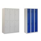 Metalen garderobekast 6 deuren