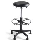 Hoge kruk met voetenring