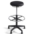 Hoge kruk gestoffeerd