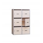 Lockerkast met postvakken 632 6 vakken
