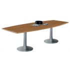 Vergadertafel Q4 meeting tonvormig