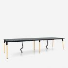 Vergadertafel 8 - 12 personen A-poot