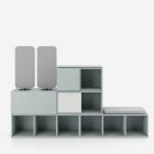 Roomdivider met zitje