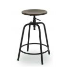Kruk vintage Spider zithoogte 57-65 cm