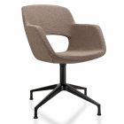 Vergaderstoel spinpoot met uitsparing Whiz