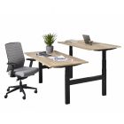 Elektrische zit-sta benchbureau Aroom