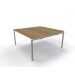 Vergadertafel vierkant 160x160 cm
