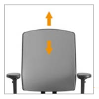 rugleuning instellen bureaustoel