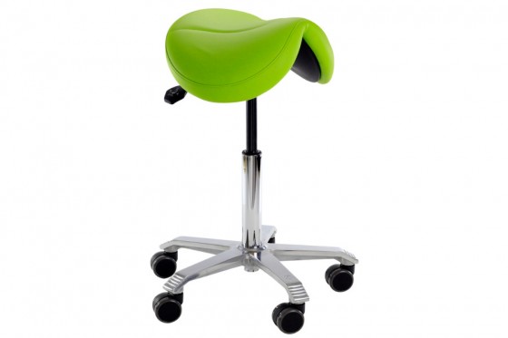 Bewegen op werk zadelstoel Bewegen op werk zadelstoel